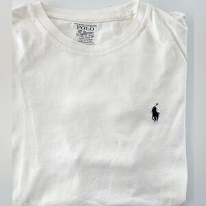 Polo by Ralph Lauren Men's white cotton tee shirt sz medium